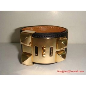 Beautiful HERMES COLLIER DE CHIEN BRACELET Replica HMSOX9EY87L