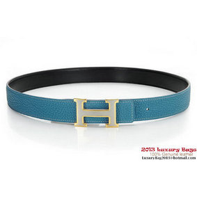 Imitation Hermes 43mm Original Calf Leather Belt HB101-4 HMSI0SUZR6A