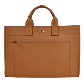 Hermes Briefcase 40CM Bag Clemence Leather Camel HMSF0RV028W