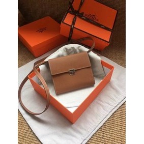 Hermes Clutch Epsom calfskin H0589 brown HMS9YGO08HS