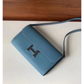 Hermes Constance to go mini Bag H4088 blue 1:1 Replica HMS1CMG9DES