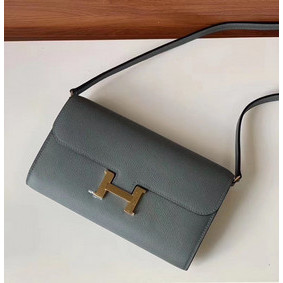 Knockoff Hermes Constance to go mini Bag H4088 dark grey HMS985W079P