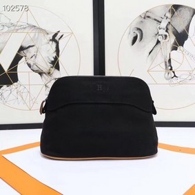 Hermes Cosmetic Bag H3699 Black HMS9C9FO1R4