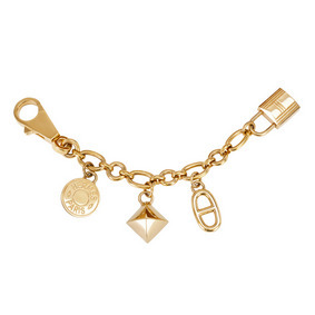 Hermes Gold Breloque Olga Bag Charm 1:1 Replica HMS390G1548