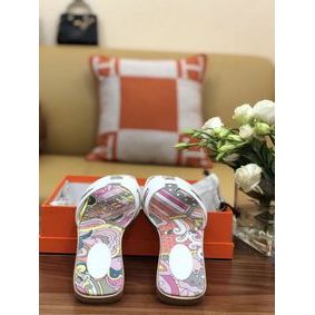 Imitation Hermes lady leather Slipper HO810HMJ HMS49AD3JY2