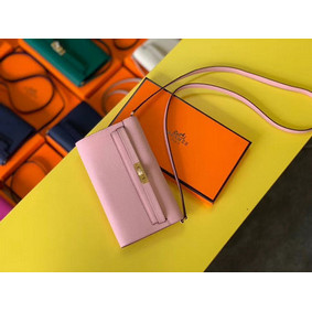Best Quality Hermes Original kelly espom leather to go woc Bag H4087 light pink HMS9C9J07N1