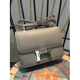 Hermes Constance Bag Calfskin Leather H9978 Grey 1:1 Replica HMSTOQ1WINS