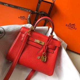 Imitation Hermes Birkin Togo Leather 22590 red HMS33C4BQEL