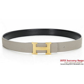 Imitation Hermes 43mm Original Calf Leather Belt HB109-2 HMS3M0779S9