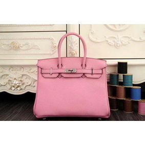 Hermes Birkin 35CM 30CM Tote Bag Original Leather HB35O Cherry HMS08UL8RN1