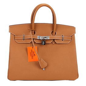 Top Replica Hermes Birkin 35CM Tote Bag Wheat Original Leather H35 Silver HMSXRDZ4AMZ