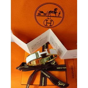 Hermes Bracelet H1155 White Top Replica HMS3AJ2XIUJ