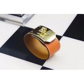 Top Replica Hermes Bracelet HB188970 orange HMS2HNB9JDM
