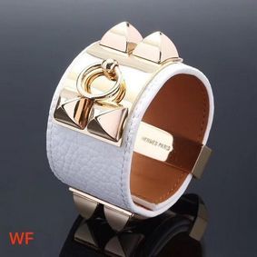 Hermes Bracelet HMS6398 White Replica HMSCRB8H9JM