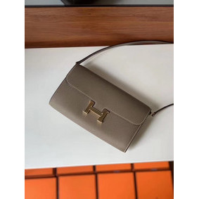 AAA Hermes Constance to go mini Bag H4088 grey HMSI1J01X84