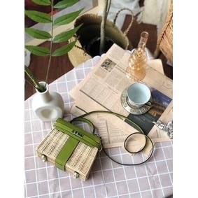 Hermes kelly picnic bag 9810 green 1:1 Replica HMSR14ZDIAL