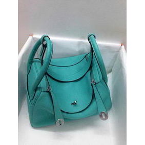 High Quality Hermes Lindy 30CM Original Leather Shoulder Bag HLD30 Green HMS3MXIF74S