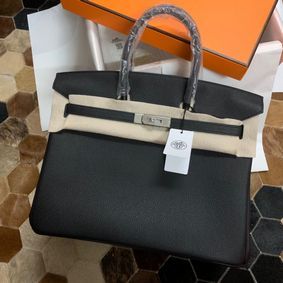 Hermes original Togo Leather HB35O Black 1:1 Replica HMS4U0E7519