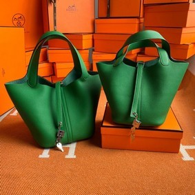 Hermes Picotin Lock Bags Original togo Leather PL3388 green HMS9YD2FMZH