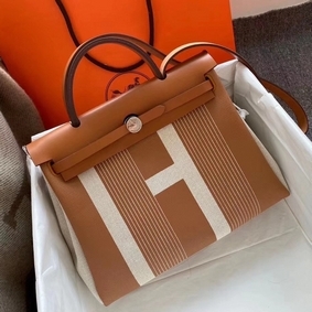 1:1 Replica Hermes Sac Herbag Zip 31 Retourne H Vibration Bag HMSO1KK7K99