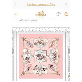 High Quality Hermes Scarf HMS00171 HMSQLFQW327