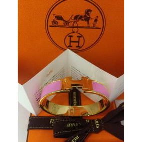 Hermes Bracelet H1155 Light Pink 1:1 Replica HMSGP8KW48Z