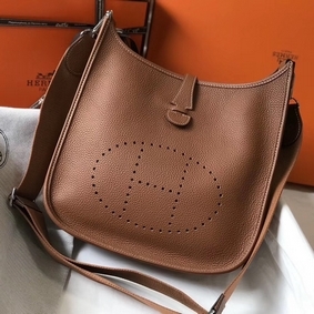Hermes Evelyne III 29 PM Bag In Gold Clemence Leather 1:1 Replica HMS47NBLH2T