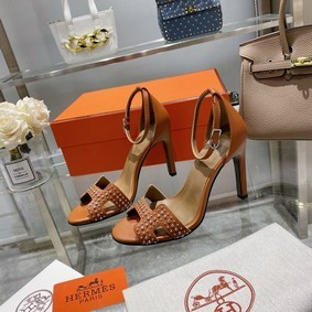 High Quality Hermes SANDAL 56891-1 Heel 7CM HMSRZMFS53A