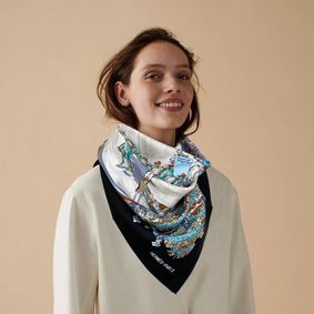 First-class Quality Hermes Scarf HMS00073 HMSR20DA3QB