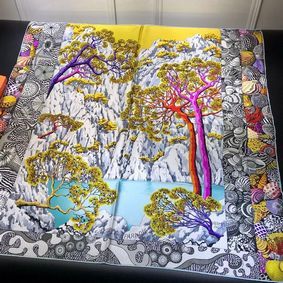 Hermes Scarf HMS00129 Top Replica HMSPDI64A97