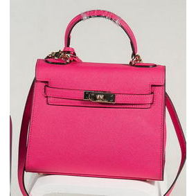Hermes Kelly 25cm Tote Bag Togo Leather K2138 Rose HMS6UXJM6SP