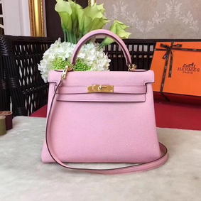 Hermes Kelly 32cm Shoulder Bag TOGO Leather KY32 Pink HMS07W03KYV